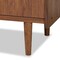 Baxton Studio Halden Mid-Century Walnut Brown and Grey Gradient Finished Wood 2-Door Dining Room Sideboard 178-11022-Zoro - alternate 4